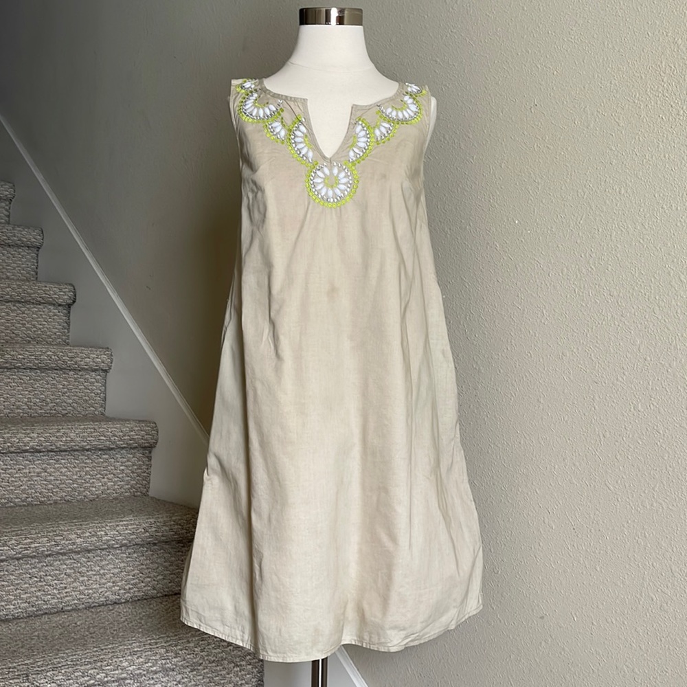 Calypso St.Barth for Target Sz XS Beaded A-line Dress